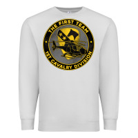 Dove Grey the first team 1st cavalry division Premium Sweatshirt - Jasminsmagicworld