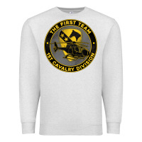 Oatmeal Heather the first team 1st cavalry division Premium Sweatshirt - Jasminsmagicworld