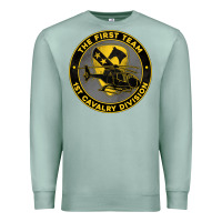 Seafoam the first team 1st cavalry division Premium Sweatshirt - Jasminsmagicworld