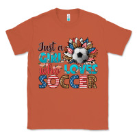 Copper just a girl who loves soccer Classic Tee - HRA Design Shop