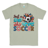 Matcha just a girl who loves soccer Classic Tee - HRA Design Shop