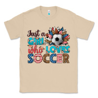 Mushroom just a girl who loves soccer Classic Tee - HRA Design Shop