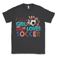 Smoke just a girl who loves soccer Classic Tee - HRA Design Shop