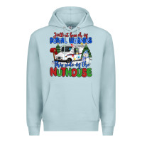 Blue Mist jolliest bunch of postal workers this side of the Premium Hoodie - MaliasSmallBusiness