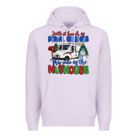 Lilac jolliest bunch of postal workers this side of the Premium Hoodie - MaliasSmallBusiness