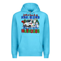 Ocean Blue jolliest bunch of postal workers this side of the Premium Hoodie - MaliasSmallBusiness