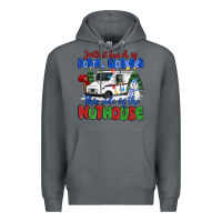 Rock jolliest bunch of postal workers this side of the Premium Hoodie - MaliasSmallBusiness