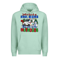 Seafoam jolliest bunch of postal workers this side of the Premium Hoodie - MaliasSmallBusiness