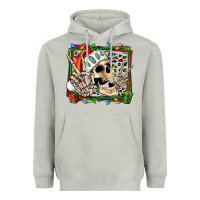 Moon Dust Christmas happy skeleton Heavyweight Hoodie - Jasminsmagicworld