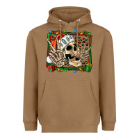 Toasted Coconut Christmas happy skeleton Heavyweight Hoodie - Jasminsmagicworld