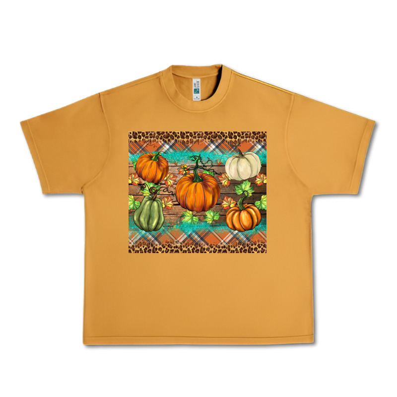 Fall Pumpkin Urban Heavy Tee by BarkalooDesign | Teevron