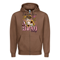 Chestnut i wanna be a cowboo baby halloween Zipper Hoodie - AdoDesignShop