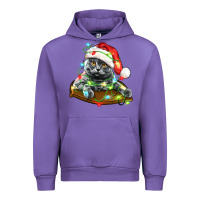 Tulip christmas scottish fold cat Urban Hoodie - LillyAllenDesigns