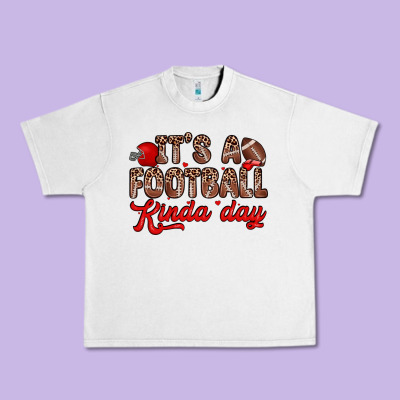 It S A Football Kinda Day Urban Heavy Tee Designed By Zillion Design Studio