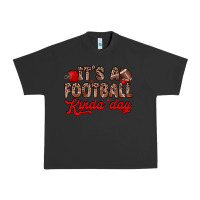 Pigment Black it s a football kinda day Urban Heavy Tee - Zillion Design Studio