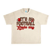 Sandshell it s a football kinda day Urban Heavy Tee - Zillion Design Studio