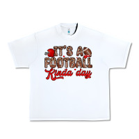 White it s a football kinda day Urban Heavy Tee - Zillion Design Studio