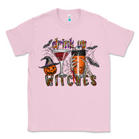 Bubblegum Pink drink up witches Classic Tee - CowhideDigitalArt