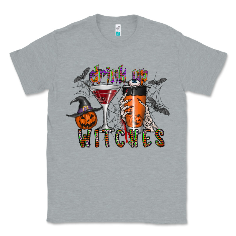Drink Up Witches Classic Tee by CowhideDigitalArt | Teevron