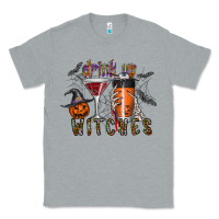 Heather Grey drink up witches Classic Tee - CowhideDigitalArt
