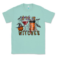 Seafoam drink up witches Classic Tee - CowhideDigitalArt