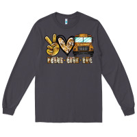 Smoke peace love bus Long Sleeve Tee - CowhideDigitalArt
