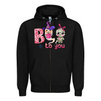 Black boo to you Zipper Hoodie - AdoDesignShop
