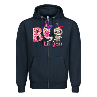 Navy boo to you Zipper Hoodie - AdoDesignShop