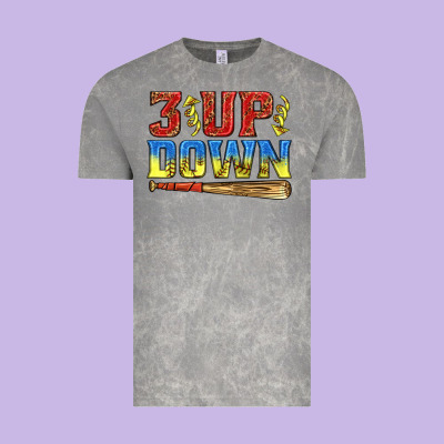 Vintage Tee 3 up 3 down softball