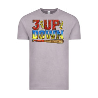 Vintage Zinc 3 up 3 down softball Vintage Tee - texasbilliewilder