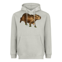 Moon Dust Capybara Heavyweight Hoodie - LillyAllenDesigns