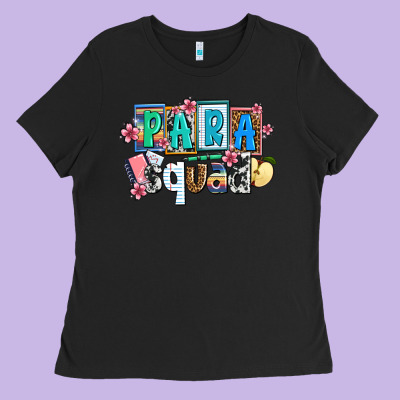 Para Squad Ladies Tee Designed By Adodesignshop