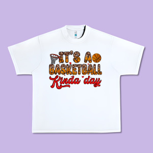 It S A Basketball Kinda Day Urban Heavy Tee Designed By Zillion Design Studio