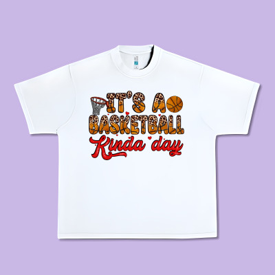 It S A Basketball Kinda Day Urban Heavy Tee Designed By Zillion Design Studio