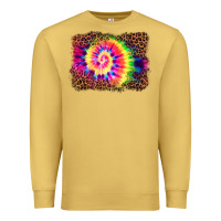 Tie Die Background Premium Sweatshirt | Teevron