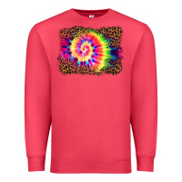 Cardinal tie die background Premium Sweatshirt - BarkalooDesign