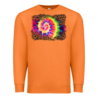 Carrot tie die background Premium Sweatshirt - BarkalooDesign