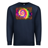 Navy tie die background Premium Sweatshirt - BarkalooDesign