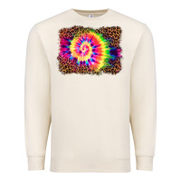 Sandshell tie die background Premium Sweatshirt - BarkalooDesign