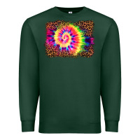 Sports Green tie die background Premium Sweatshirt - BarkalooDesign