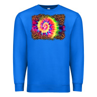 True Royal tie die background Premium Sweatshirt - BarkalooDesign