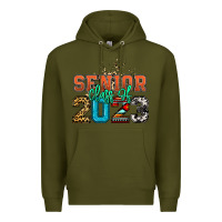 Army Green senior class of 2023 Premium Hoodie - NancyCooperArtShop