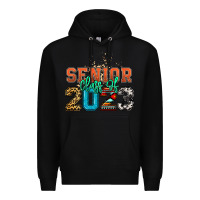 Black senior class of 2023 Premium Hoodie - NancyCooperArtShop