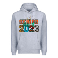 Heather Grey senior class of 2023 Premium Hoodie - NancyCooperArtShop