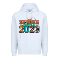 White senior class of 2023 Premium Hoodie - NancyCooperArtShop