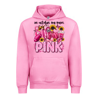 Fuchsia Pink in october we wear pink football Urban Hoodie - LillyAllenDesigns