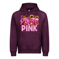 Mauve Wine in october we wear pink football Urban Hoodie - LillyAllenDesigns