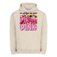 Pigment French Oak in october we wear pink football Urban Hoodie - LillyAllenDesigns