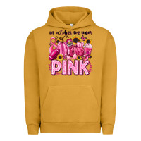 Pigment Peanut Butter in october we wear pink football Urban Hoodie - LillyAllenDesigns