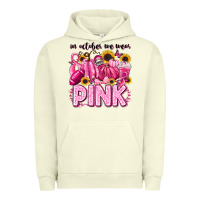 Pigment Pistachio in october we wear pink football Urban Hoodie - LillyAllenDesigns
